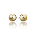 Circle Shape Tan Free Goldenpolish Western Earrings