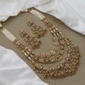 Heavy Multi-Layered Rani Haar with Kundan & Ruby Stones