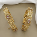 Antique Intricate Floral Patla Set