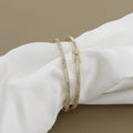 Dual Size Diamond Set Of 2 Party (Openable) Bangles