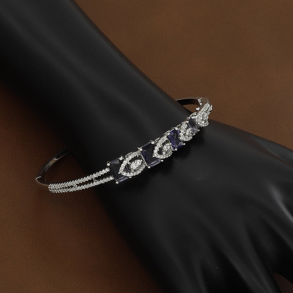 Designer Party Wear Stone American Diamond Bangle Kada
