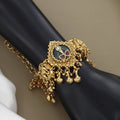 Antique Gold Square Motif Bracelet