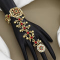 Antique Traditional Gold-Plated Wedding Hathphool