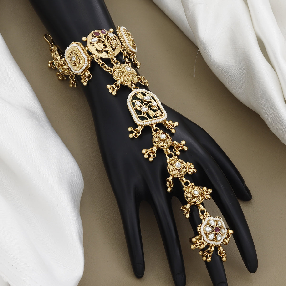 Traditional Gold-Plated Wedding Hath-Panja
