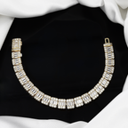 The Classic Emerald Cut Diamond Tennis Bracelet