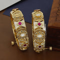 Antique Broad Kundan Patla Includes Diamond