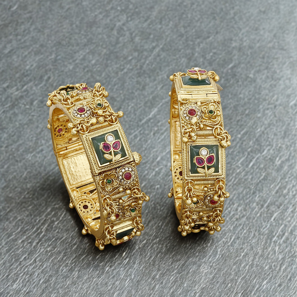 Heritage Design Antique Wedding Patla Set
