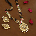 Traditional Black Beads Mangalsutra Set